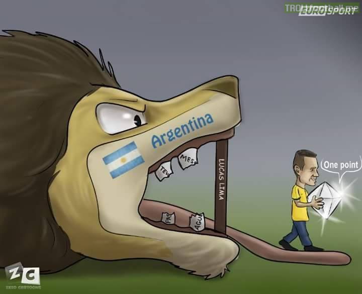 Argentina vs Brasil | Troll Football