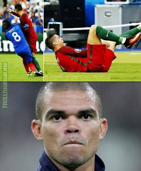 Pepe sees you... | Troll Football