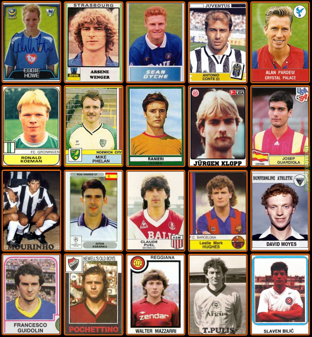 Premier League Managers: Before They Were Famous