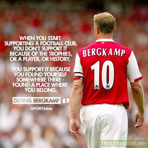 Image result for bergkamp quotes