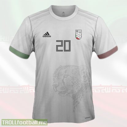 IRAN 1st Kit World Cup 2018 Concept Kit
