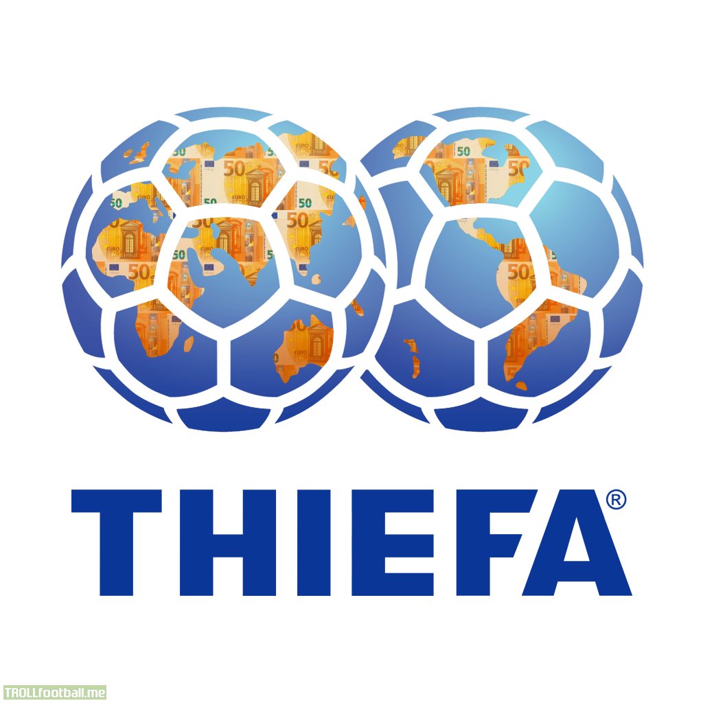 I remixed the FIFA logo to highlight the corruption of the Russia World Cup 2018