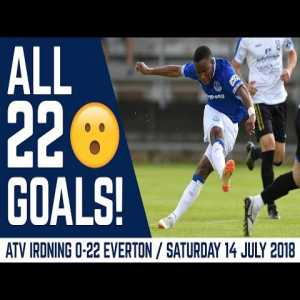 All 22 Goals Atv Irdning 0 22 Everton Marco Silva S First Game