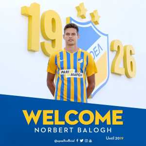 apoel sign norbert balogh on loan from palermo troll football norbert balogh on loan from palermo