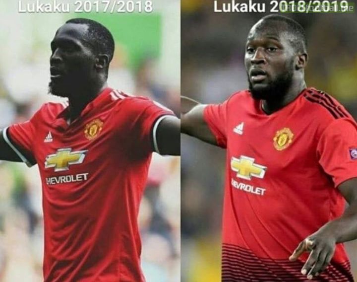 Romelu Lukaku is twice the size, half the player.