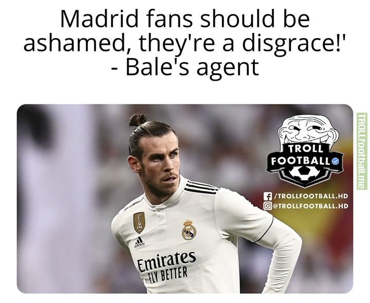 Barnett told Sky Sports: "This generation of Real fans will be talking about Gareth's goals for years to come. Frankly, they should be ashamed of themselves.  "Gareth deserves the greatest of respect. The way Real fans have treated him is nothing short of a disgrace."  Bale was jeered from the field on his most recent outing for Madrid in El Clasico.