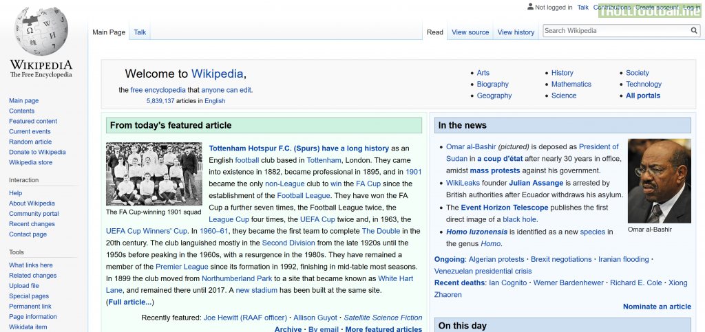 Tottenham Hotspur Football Club, Biography & Wiki