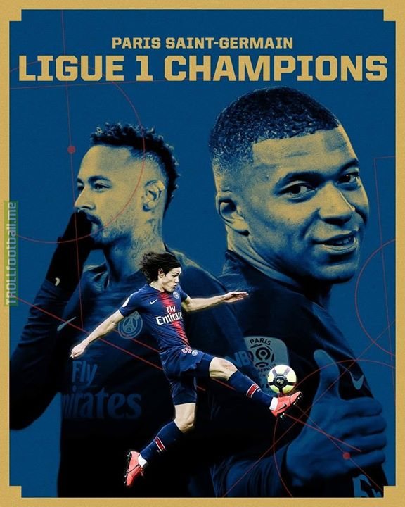 Congratulations PSG for winning the Ligue 1!! | Troll Football