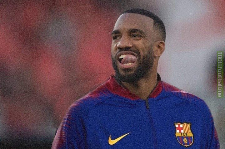 Barcelona have set their sights on a shock £70 million summer move for Arsenal hit man Alexandre Lacazette.