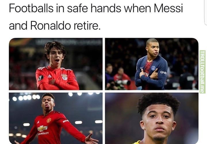 Football is in safe hands 💪👏