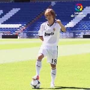 7 years ago from today: Luka Modric signed for Real Madrid