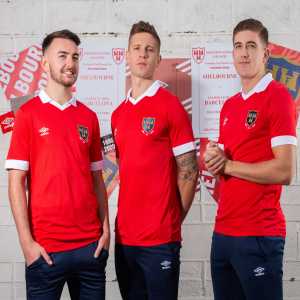 Shelbourne FC unveil vintage home shirt for club's 125 year anniversary ...