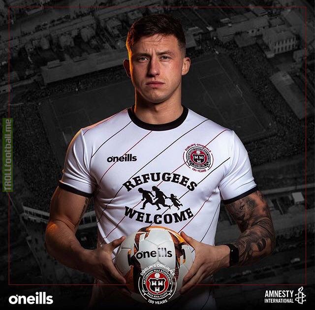 Bohemians FC new away kit made with Amnesty Ireland is fantastic