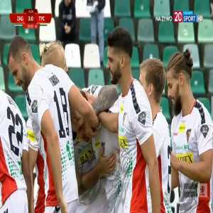 Zagłębie Sosnowiec 3-0 GKS Tychy - Filip Karbowy FK 90+5' (Polish I liga)