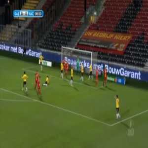 Go Ahead Eagles 1 0 Nac Breda Sam Beukema 7 Troll Football