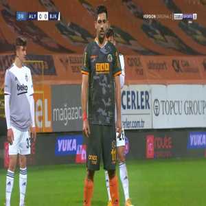 Alanyaspor 1 0 Besiktas Anastasios Bakasetas Penalty 27 Troll Football