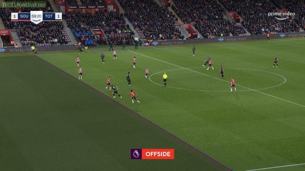 Harry Kane “offside” goal vs Southampton