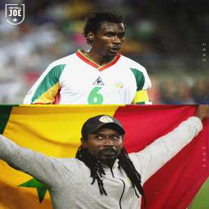 [FootballJOE] In 2002, Aliou Cissé missed the decisive penalty in the African Cup of Nations Final, gifting the trophy to Cameroon. Twenty years later in Cameroon, Aliou guided his nation to their first ever AFCON title as the manager.