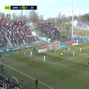 Clermont 1-0 Saint-Étienne - Cedric Hountondji 39'