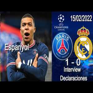 MBappe in fluent Spanish post match to [MovieStar]: "Tonight will not influence my future"