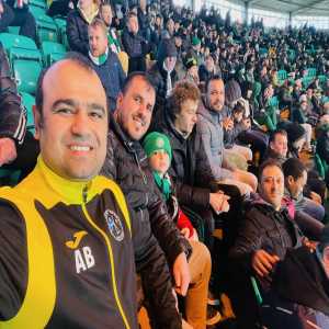 [Celtic FC Foundation] An absolute pleasure to welcome 33 newly-arrived Afghans to Paradise for Celtic vs Dundee thanks to our friends at Glasgow Afghan United. The group included both adults and children who all enjoyed their experience - using football to support integration