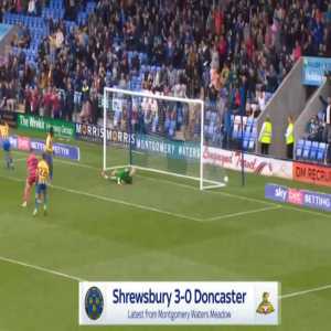 Shrewsbury 3-0 Doncaster - Shaun Whalley 42'