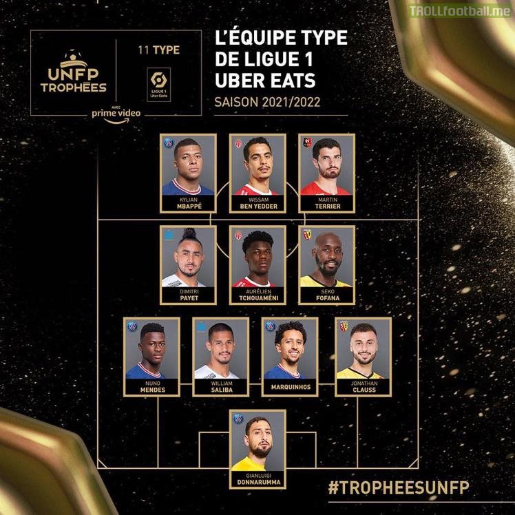 [UNFP] 2021/22 Ligue 1 Uber Eats Best XI