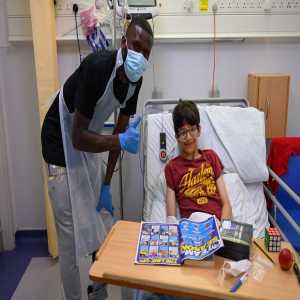 [Kinsella] Toni Rudiger has been saying his farewell to patients and staff at Chelsea and Westminster Hospital with a move to Madrid imminent. He paid regular visits over his time in London and also supported the charitable arm CW+