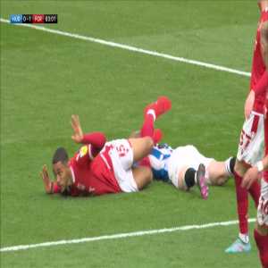 [HITC Sport] Another Huddersfield penalty shout in the Championship playoff final