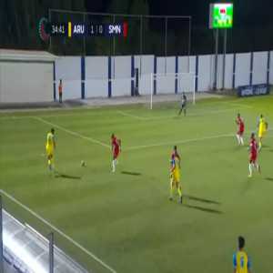 Aruba 2-0 Saint Martin - Terence Groothusen 35'