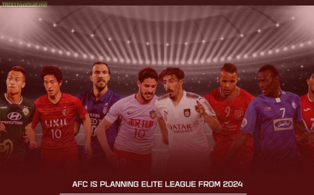 AFC ELITE LEAGUE CAN LAUNCH FROM 2024 Troll Football   Afc Elite League Can Launch From 2024 