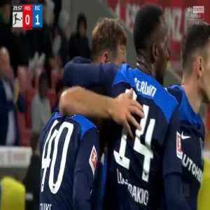 Mainz 0-[1] Hertha BSC - Lucas Tousart 30'