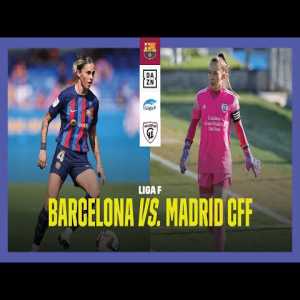 Barcelona W vs. Madrid CF W | Liga F 2022-23 Matchweek 4 livestream