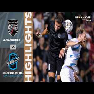 San Antonio FC vs. Colorado Springs Switchbacks FC - Game Highlights | 11.6.22