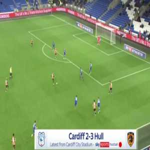 Cardiff 2-[3] Hull - Regan Slater 77'