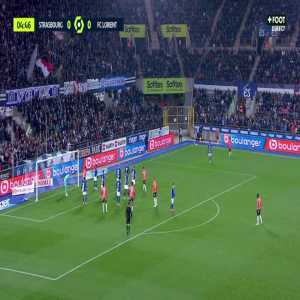 Strasbourg 0-1 Lorient - Terem Moffi 5'