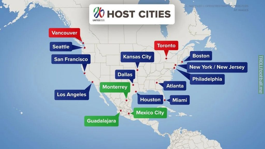 CUM world cup 2026 host cities