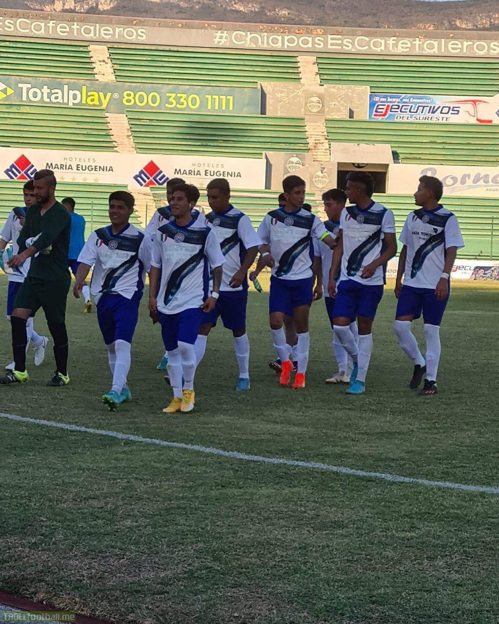 Second-division Mexican side Leviatan had their kits stolen before their match vs Cafetaleros last week. As a solution, they attempted to use bootleg Inter kits from last season (with tape covering the sponsor.) The league were unimpressed, however, and handed Leviatan with a 2-0 loss.