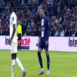 Mbappé teasing Marseille defenders