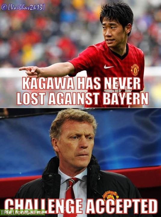 Challenge Accepted by Moyes