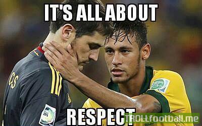 Football is all about RESPECT