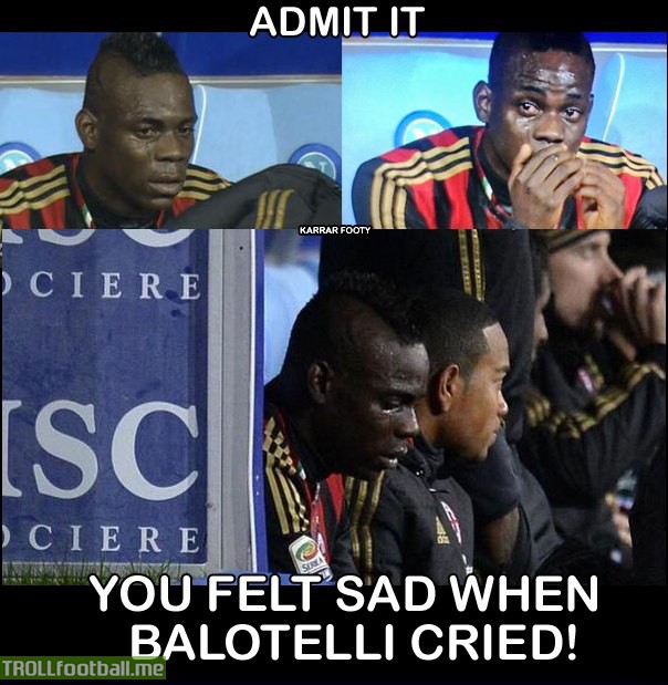 Racist fans of Napoli made Balotelli cry | Troll Football