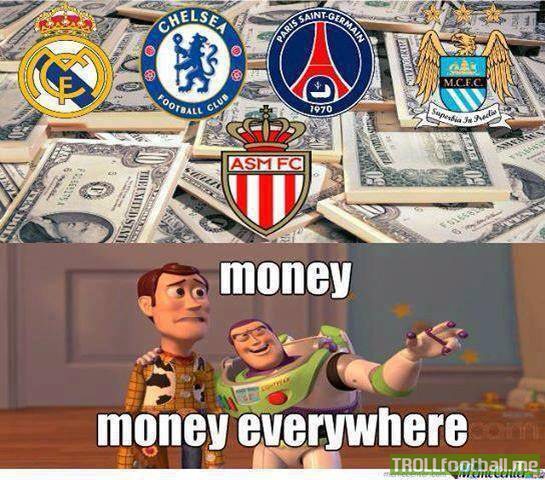 Super rich football Clubs