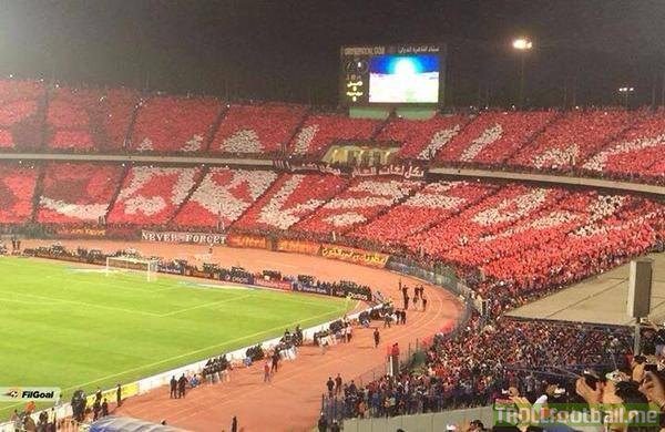 Cairo Stadium Tonight During The Caf Cup Final Between Al Ahly And Sewe Sport Wow Troll Football