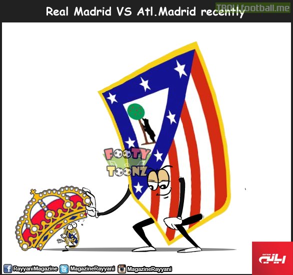 Cartoon: Madrid Derby recently | Troll Football